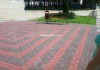 Фото Брусчатка тротуарная плитка «Кирпич», Укладка тротуарной плитки.